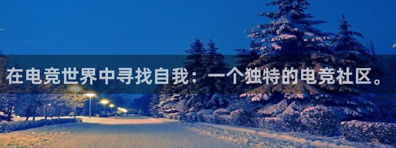 JJB电竞官方网站：在电竞世界中寻找自我：一个独特的电竞社区。